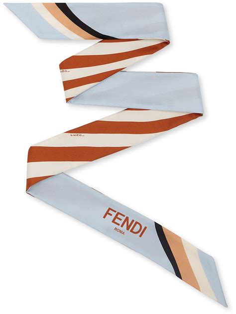 seidentuch fendi|farfetch Fendi scarf.